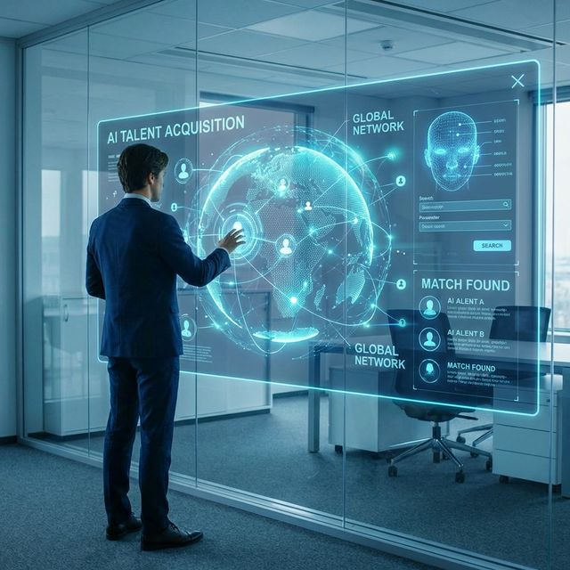 Artificial Intelligence for Talent Recruitment and Business Intermediation